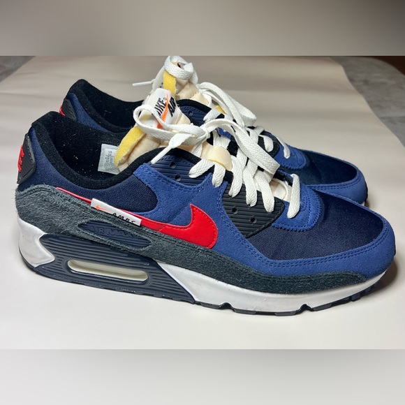 Nike Air Max 90 SE Running Club Deep Royal - Picture 4 of 6